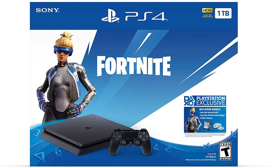 Konfrontere campingvogn tårn PlayStation 4 Slim 1TB Console - Fortnite Bundle – WT